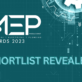 mep awards 2023 shortlist revealed