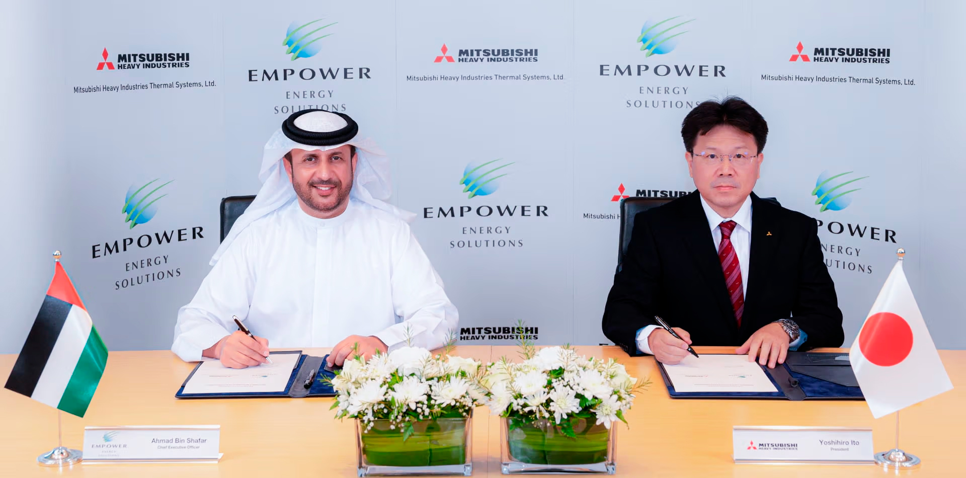 Empower signs new agreement with Mitsubishi to supply advanced chillers with a total capacity up to 100,000 RT
