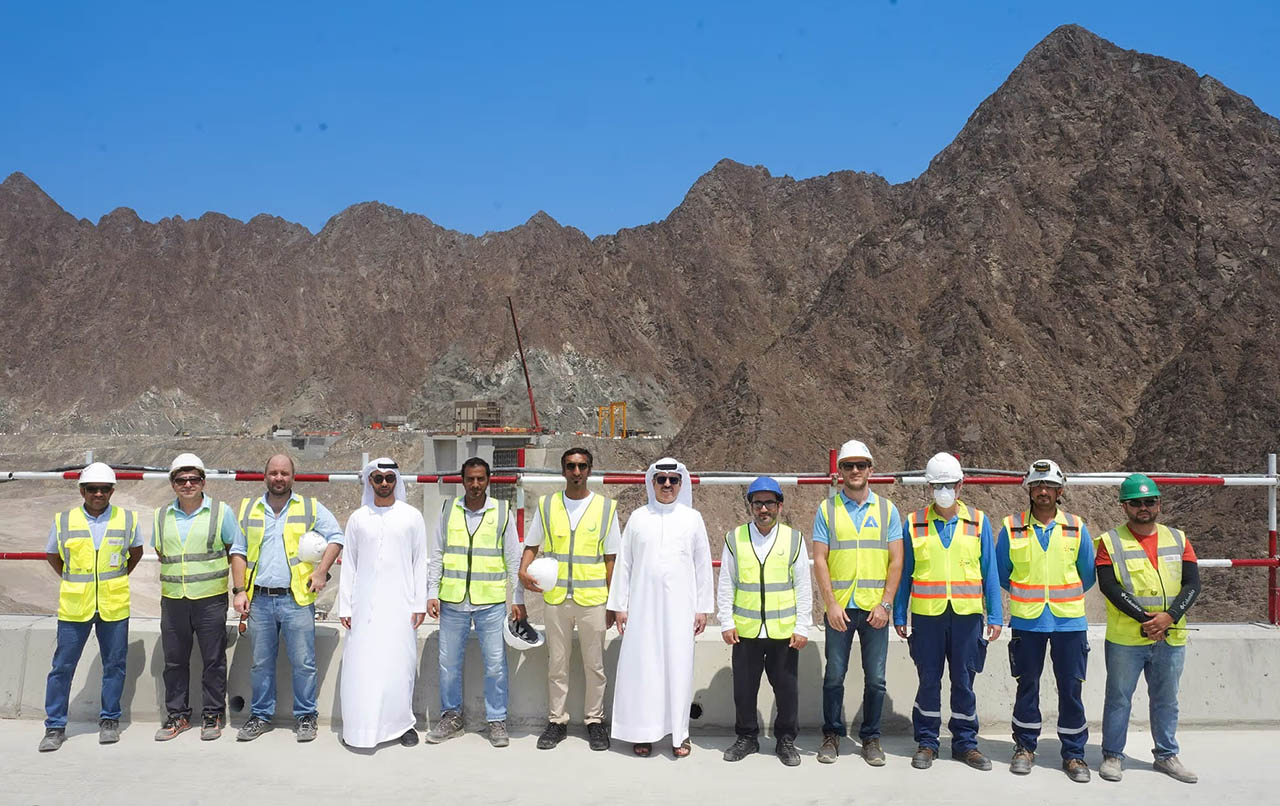 's hydroelectric facility in Hatta has reached 94.15% completion