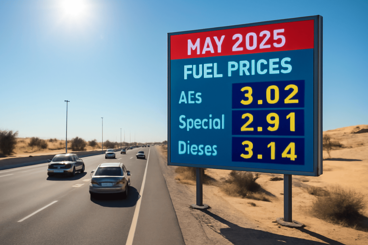 UAE Fuel Update May 2025 Prices Announced